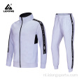 Groothandel sublimatie sweatsuit jogging pakken heren tracksuit